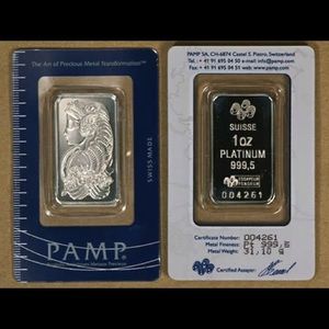 1 oz platinum bars for sale